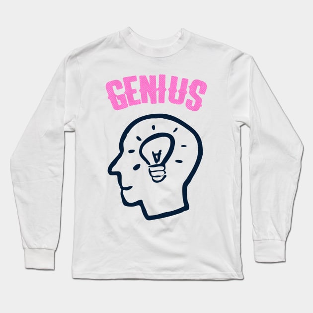 Genius Long Sleeve T-Shirt by Sonicx Electric 